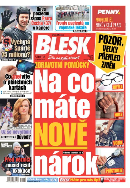 Blesk - 29.5.2019