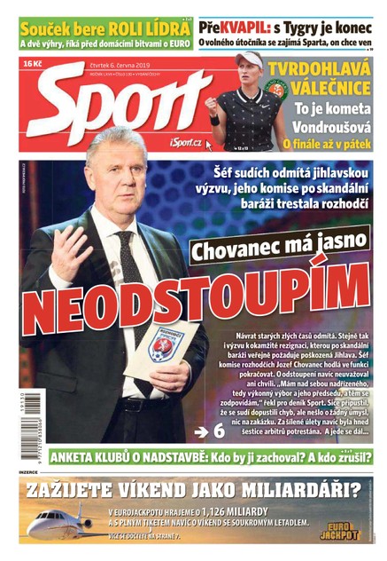 Sport - 6.6.2019