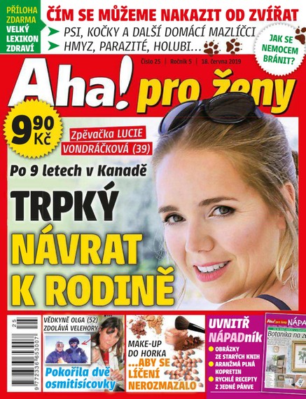 AHA! pro ženy - 25/2019