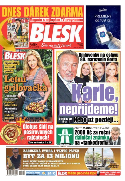 Blesk - 21.6.2019