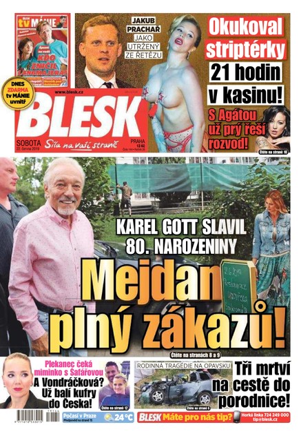 Blesk - 22.6.2019