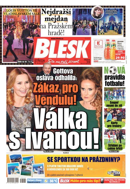 Blesk - 26.6.2019