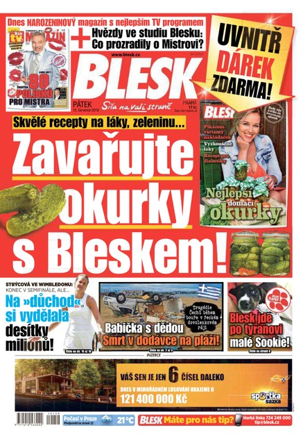 Blesk - 12.7.2019