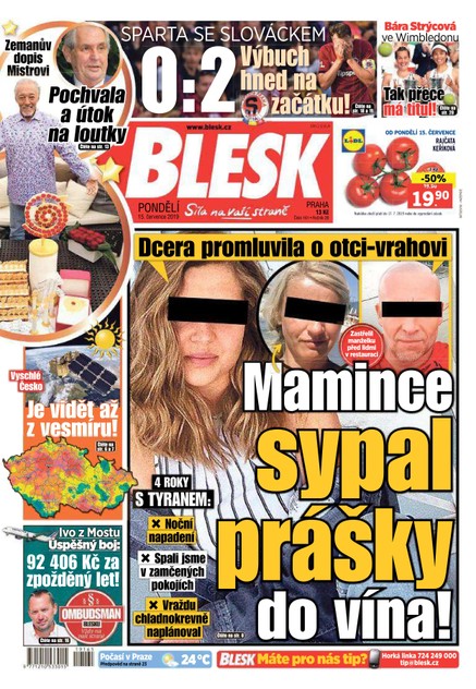 Blesk - 15.7.2019