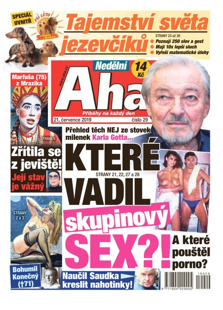Nedělní AHA! - 21.7.2019