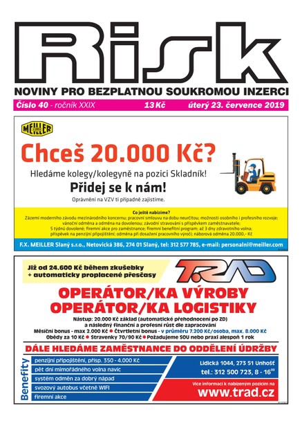 Risk 40/2019