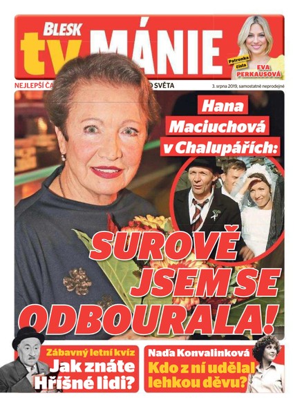 Blesk Tv manie - 3.8.2019