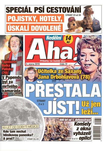 Nedělní AHA! - 4.8.2019