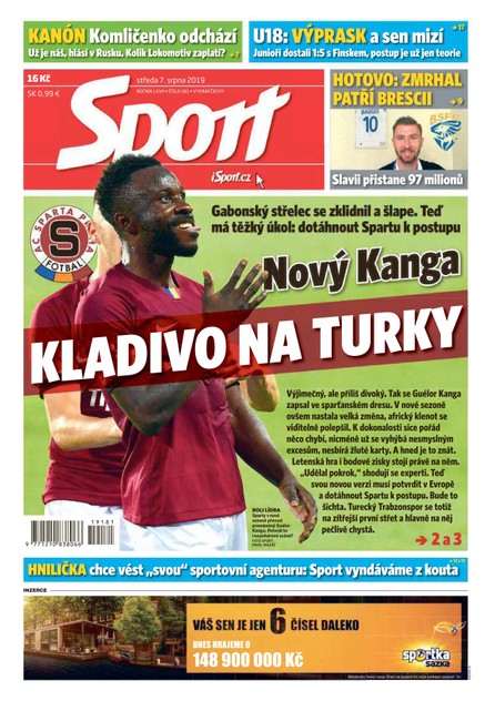 Sport - 7.8.2019