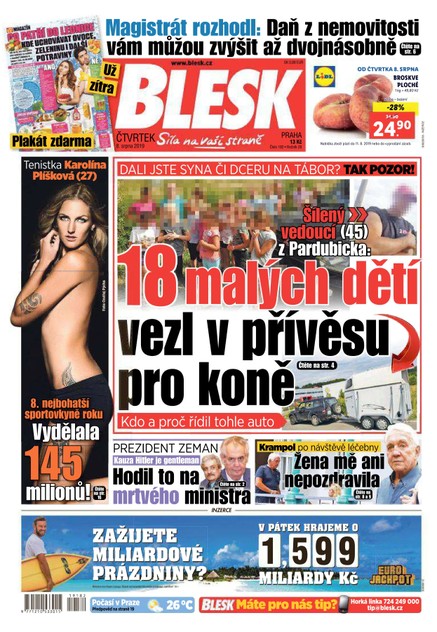 Blesk - 8.8.2019
