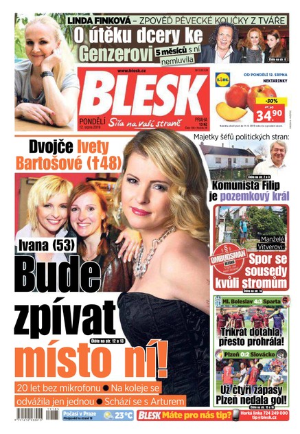 Blesk - 12.8.2019