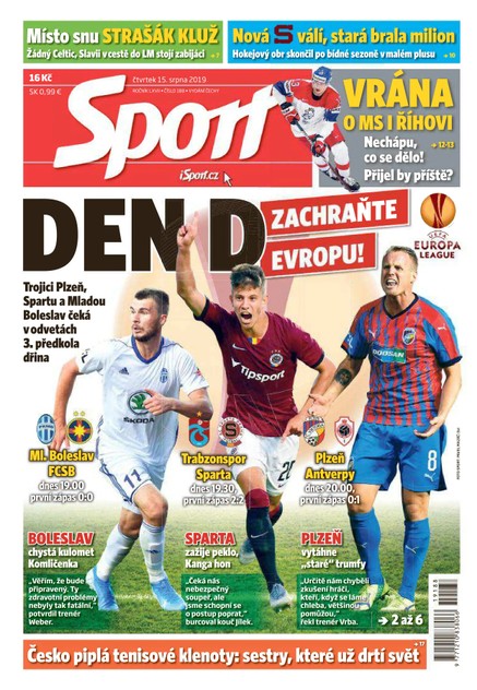 Sport - 15.8.2019