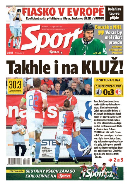 Sport - 17.8.2019