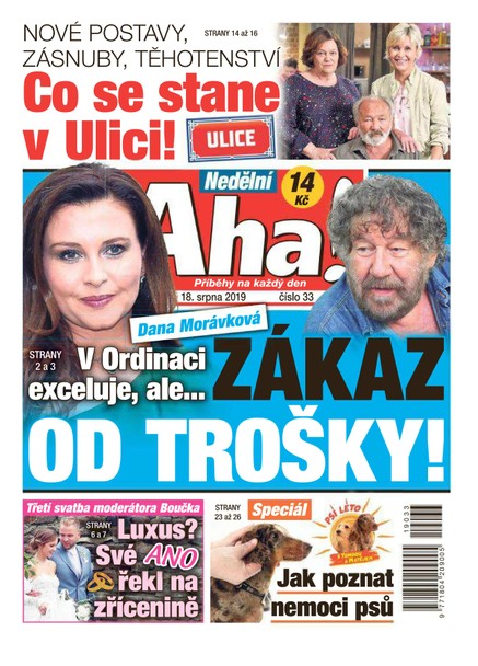 Nedělní AHA! - 18.8.2019
