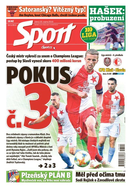 Sport - 20.8.2019