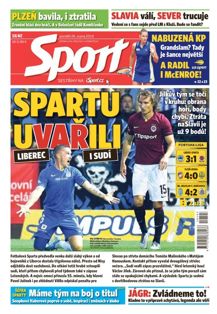 Sport - 26.8.2019