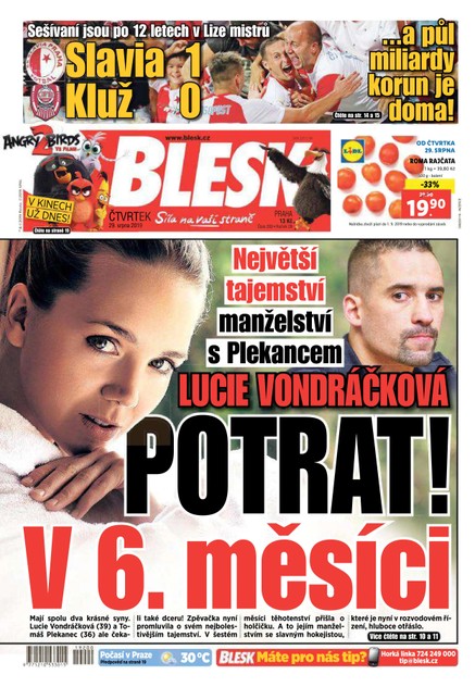 Blesk - 29.8.2019