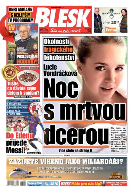 Blesk - 30.8.2019