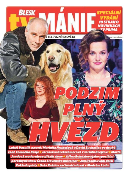 Blesk Tv manie - 31.8.2019