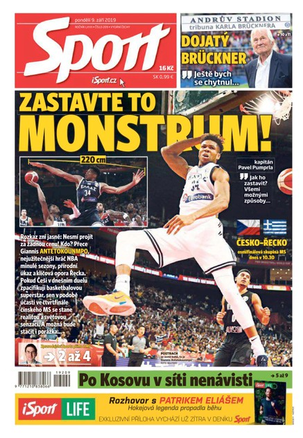 Sport - 9.9.2019