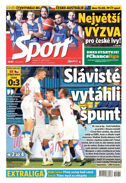 Sport - 11.9.2019