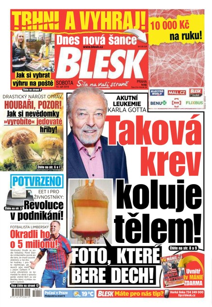 Blesk - 14.9.2019