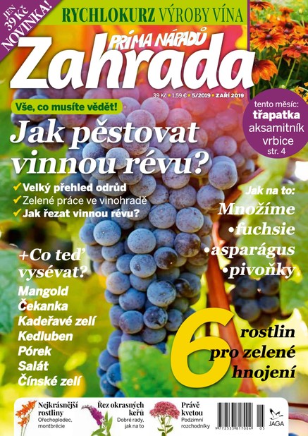 Zahrada prima nápadů 5/2019