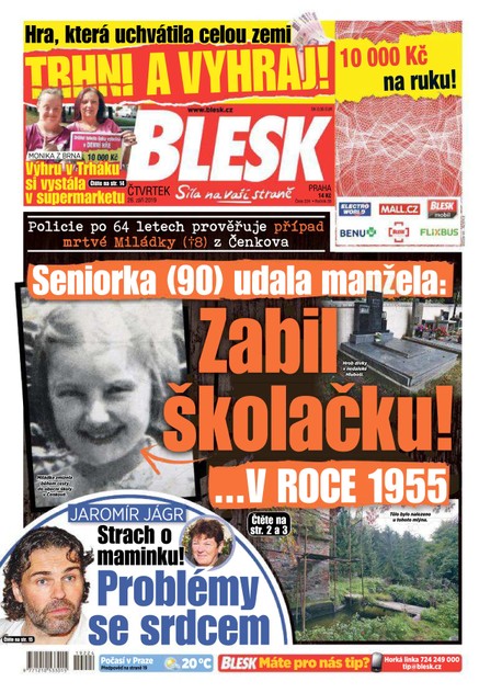 Blesk - 26.9.2019