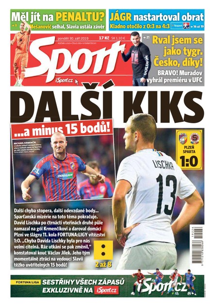 Sport - 30.9.2019