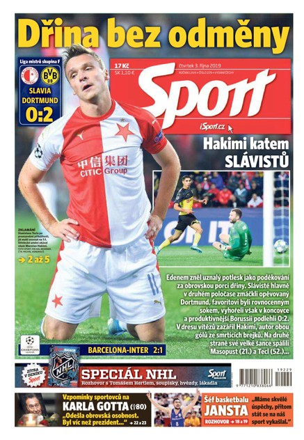 Sport - 3.10.2019