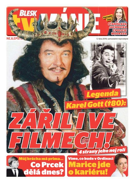 Blesk Tv manie - 5.10.2019