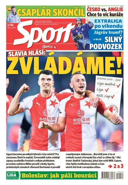 Sport - 8.10.2019