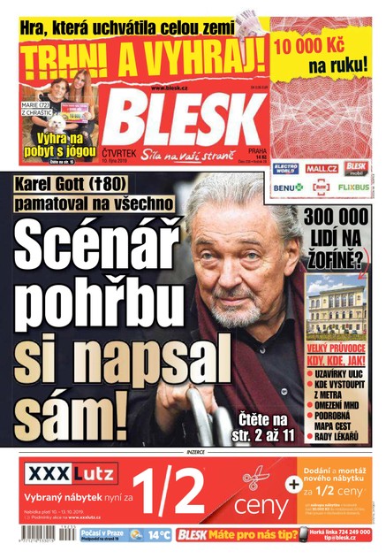 Blesk - 10.10.2019