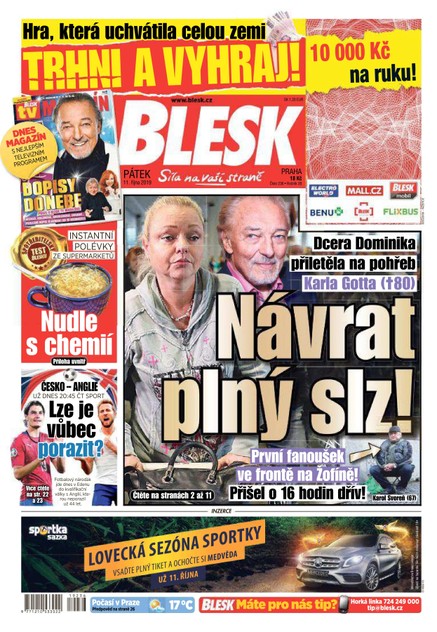 Blesk - 11.10.2019