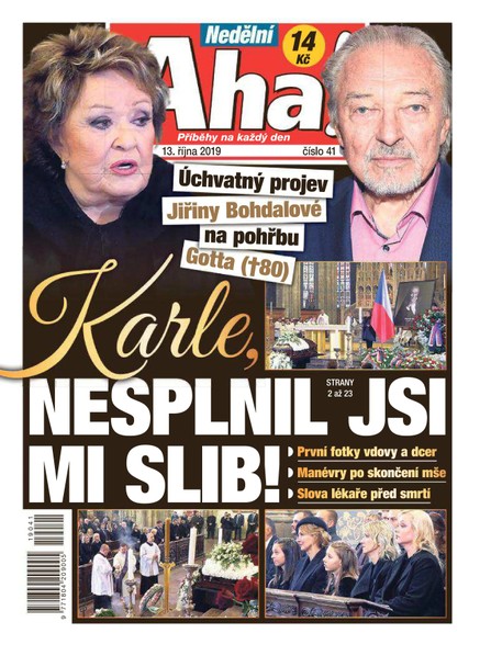 Nedělní AHA! - 13.10.2019