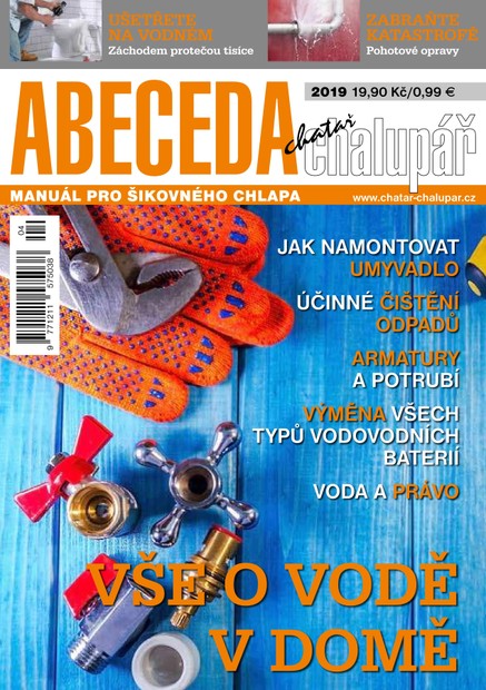 Abeceda - voda v domě 4-2019