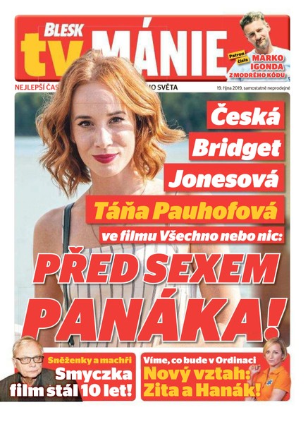 Blesk Tv manie - 19.10.2019