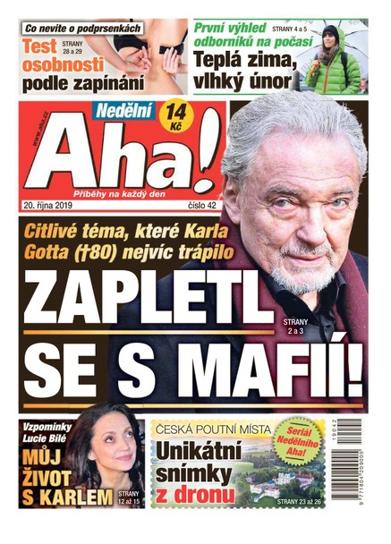 Nedělní AHA! - 20.10.2019
