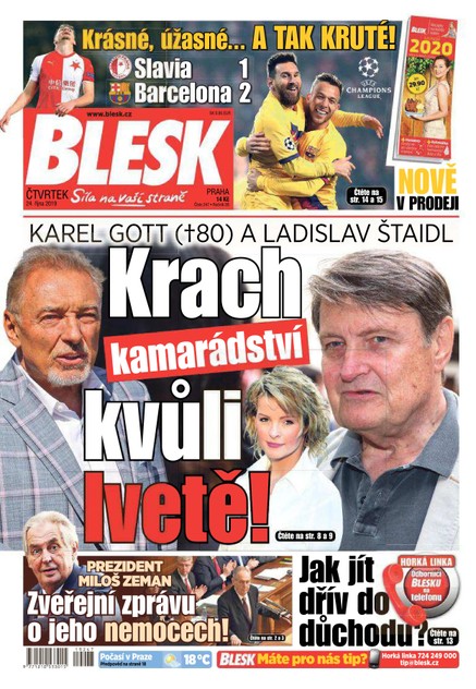 Blesk - 24.10.2019