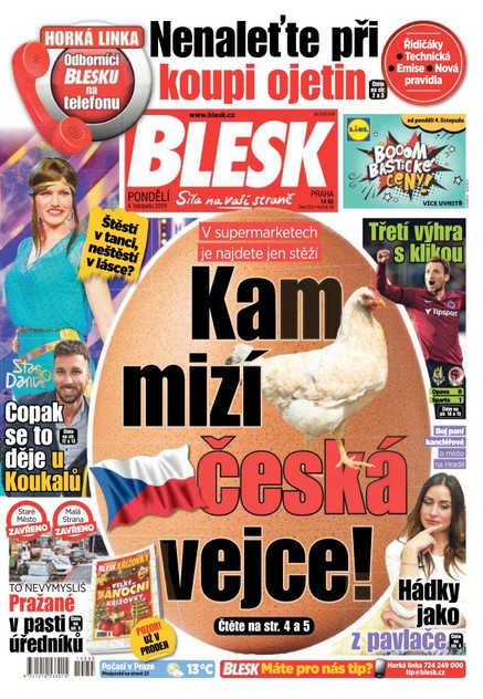 Blesk - 4.11.2019
