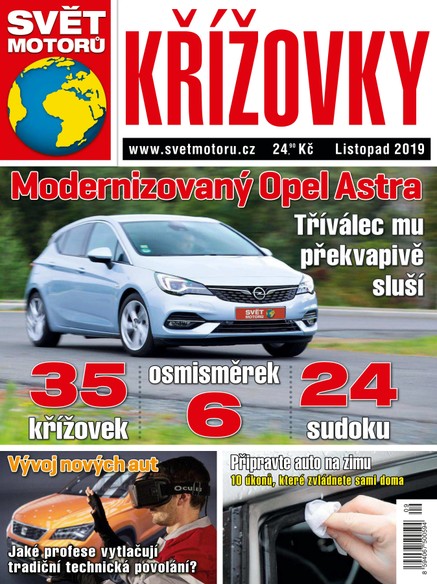 Svět motorů Křížovky - 09/2019
