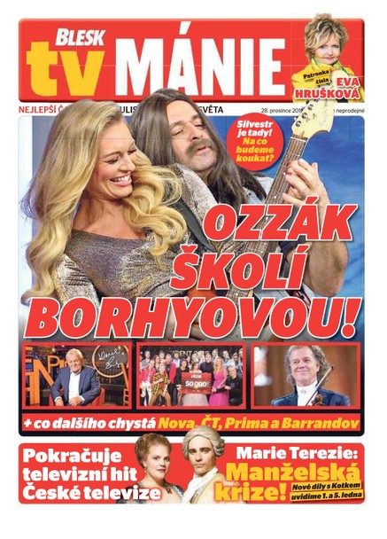 Blesk Tv manie - 28.12.2019