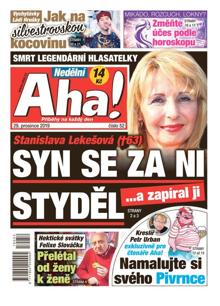 Nedělní AHA! - 29.12.2019