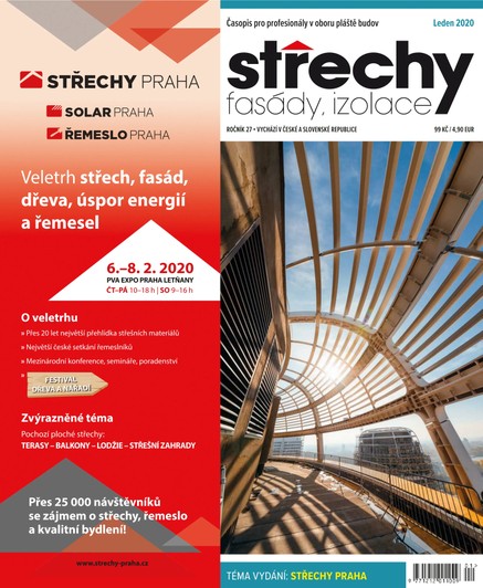 Střechy-Fasády-Izolace 1/2020