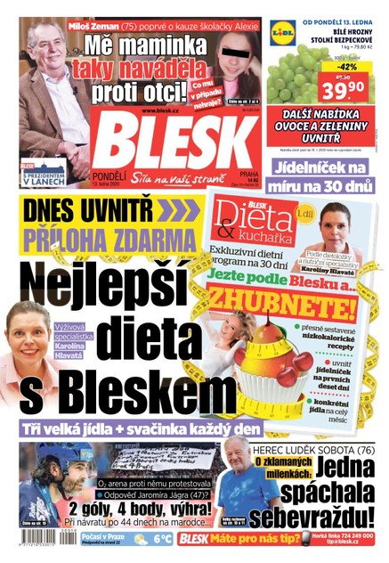 Blesk - 13.1.2020