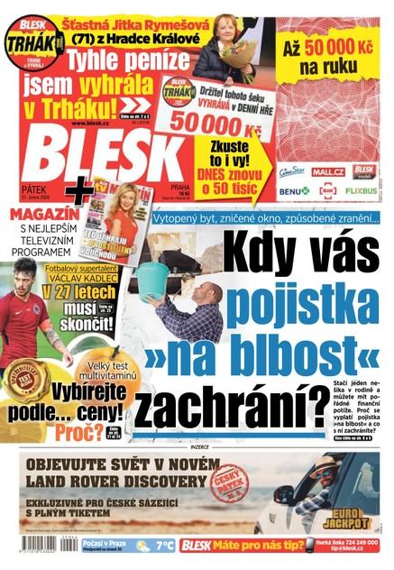 Blesk - 21.2.2020