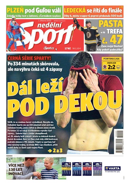 Nedělní Sport - 1.3.2020