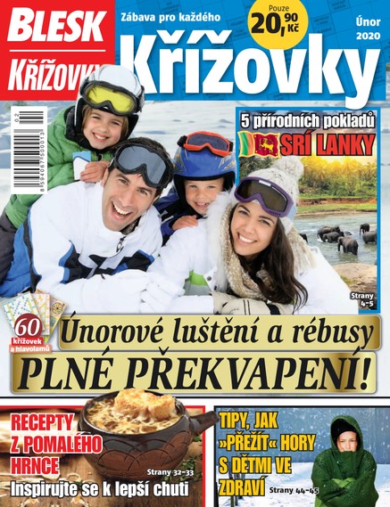 Blesk Křížovky - 02/2020