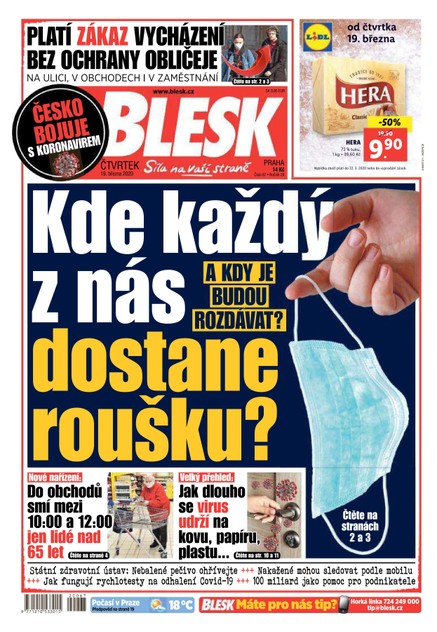 Blesk - 19.3.2020