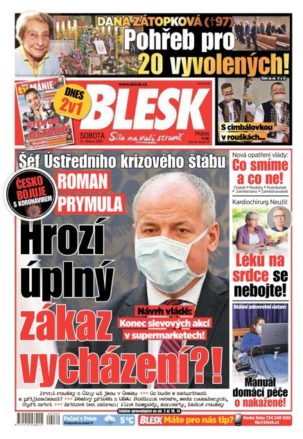 Blesk - 21.3.2020